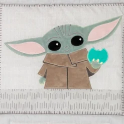 Lambs & Ivy Star Wars The Child Baby Yoda Nursery 3-Piece Baby Crib Bedding Set -Babyletto Store GUEST 732c655c bea8 4387 9523 f2166f0a4c6c