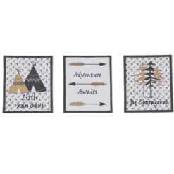 Bacati - Woodlands Forest Animals Beige/Grey 10 Pc Crib Bedding Set With Long Rail Guard Cover -Babyletto Store GUEST 738b2e31 3d95 4c49 8a84 7d15184a4f9e