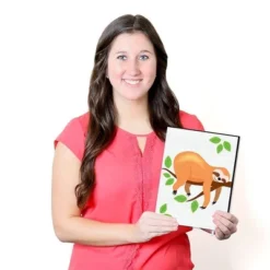 Big Dot Of Happiness Let's Hang - Sloth - Nursery Wall Art And Kids Room Decorations - Gift Ideas - 7.5 X 10 Inches - Set Of 3 Prints -Babyletto Store GUEST 75a18ede 69ce 4c35 9697 0f7d94f14411