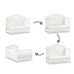 DaVinci Sawyer Farmhouse 4-in-1 Convertible Crib -Babyletto Store GUEST 76fd32de fd5b 4f21 af8a 883925d1abbd