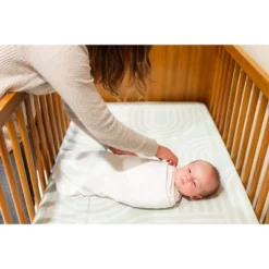 Butterfly 2-in-1 Swaddle And Transitional Sleep Sack - White -Babyletto Store GUEST 774046e9 7746 4f0f aa8a eed778b1c435