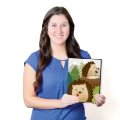 Big Dot Of Happiness Forest Hedgehogs - Woodland Nursery Wall Art And Kids Room Decor - 7.5 X 10 Inches - Set Of 3 Prints -Babyletto Store GUEST 78cae141 1ec0 4e2c b402 24b9eda122ea