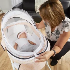 Dream On Me Karley Plus Portable Bassinet With Removable Canopy And Folding Legs -Babyletto Store GUEST 7d2e21d1 d86a 4309 b6c3 3c22f1c7c578