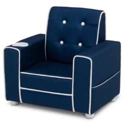Delta Children Chelsea Kids' Upholstered Chair With Cup Holder -Babyletto Store GUEST 8155db06 35b0 43cc af68 04ef93f453d5