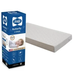 Sealy Butterfly 2-Stage Cotton Ultra Firm Crib And Toddler Mattress -Babyletto Store GUEST 83d4076a efa9 4893 a863 a04f5276e40b