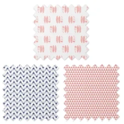Bacati - Olivia Coral/Navy Buck/Feathers/Triangles Muslin 4 Pc Toddler Bedding Set -Babyletto Store GUEST 8448c6c9 d6ca 43c8 aa8f f9ad23f46a15