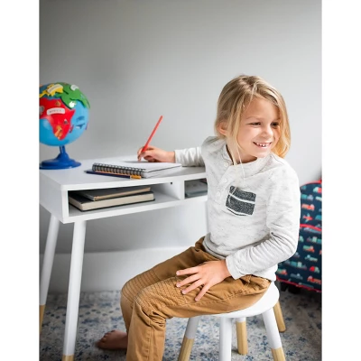 Premium Homework Desk And Stool Set - WildKin 1 Premium Homework Desk And Stool Set - WildKin