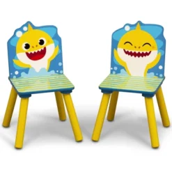 Delta Children Baby Shark Kids' Table And Chair Set With Storage (2 Chairs Included) - Greenguard Gold Certified - 3ct -Babyletto Store GUEST 8835fe55 b56e 4eb2 9765 419fbe6bfebd