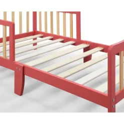 Olive & Opie Twain Toddler Bed - Coral/Natural 9 Olive & Opie Twain Toddler Bed - Coral/Natural -Babyletto Store GUEST 8a21525c 0acd 4734 8581 b2f3748b4102