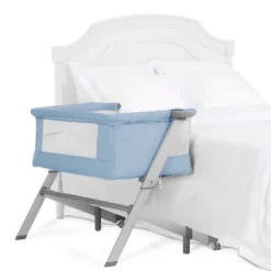Dream On Me Skylar Bassinet And Bedside Sleeper - Blue -Babyletto Store GUEST 8b271494 8204 4bc5 bbe6 a74326e74d3b
