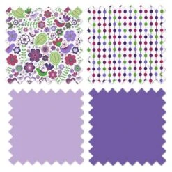 Bacati - Botanical Floral Birds Purple Multicolor 4 Pc Toddler Bedding Set -Babyletto Store GUEST 9337b6cf 1bf9 49b0 9985 6b10b1918940