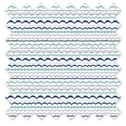Bacati - Garland Mint Navy 100 Percent Cotton Universal Baby US Standard Crib Or Toddler Bed Fitted Sheet -Babyletto Store GUEST 93627aaa 489c 4613 9a3c b8d3d0e30270
