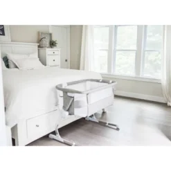 Baby Delight Beside Me Dreamer Deluxe Bassinet And Bedside Sleeper - Quilted Pebble Gray -Babyletto Store GUEST 9433a2dd 1c9c 44d7 b36a 85a15d3a6e60