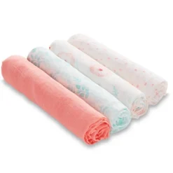 Aden + Anais Essentials Muslin Swaddle Blankets - 4pk -Babyletto Store GUEST 9466e924 2d0b 48ad 9c6c e1461fc13660