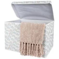 Sammy & Lou Printed Felt Toy Chest - Rainbow -Babyletto Store GUEST 9473af27 8928 4952 824d fbe8c90a575a