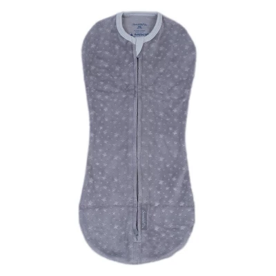 SwaddleMe By Ingenuity Pod Swaddle Wrap In Velboa - Clouds & Stars - Newborn - 0-2 Months - 2pk 3 SwaddleMe By Ingenuity Pod Swaddle Wrap In Velboa - Clouds & Stars - Newborn - 0-2 Months - 2pk - Image 3