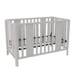 Room & Joy Emmett Curved Post 3-in-1 Crib - Sharkey Gray -Babyletto Store GUEST 9f00b6f1 a3d0 4343 9891 8c57ad6cf7f0