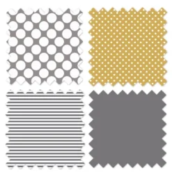 Bacati - Dots Stripes Gray Yellow 4 Pc Crib Bedding Set With Diaper Caddy 11 Bacati - Dots Stripes Gray Yellow 4 Pc Crib Bedding Set With Diaper Caddy -Babyletto Store GUEST a0f07c02 2f0e 4532 b502 45eb6b9e6023