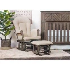 Child Craft Tranquil Glider And Ottoman - Cocoa Bean -Babyletto Store GUEST a10b6b29 bdf6 4c60 9eb5 bceb23cec993