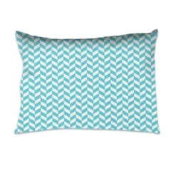 Bacati - Herringbone Aqua Muslin 3 Pc Toddler Bed Sheet Set 100 Pecent Cotton -Babyletto Store GUEST a412ca3e eab2 4475 a7a7 f0c4a6db7b87