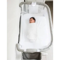 Baby Delight Beside Me Dreamer Deluxe Bassinet And Bedside Sleeper - Quilted Pebble Gray -Babyletto Store GUEST a60006d5 af8a 4d00 80ff 904aed3e96b7