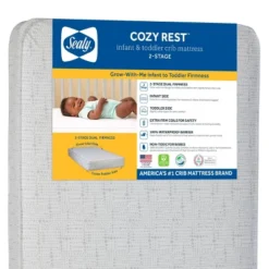 Sealy Cozy Rest 2-Stage Extra Firm Crib And Toddler Mattress -Babyletto Store GUEST a67f31ed 9b53 4981 9589 165b2fb3f44a
