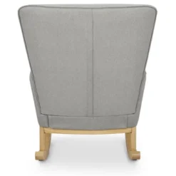 Delta Children Colby Rocking Chair - French Gray And Natural -Babyletto Store GUEST a79be001 9e3c 41bd afbb 75660fc6af40