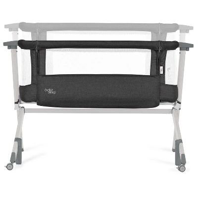 Evolur Stellar Bassinet And Bedside Sleeper - Black 5 Evolur Stellar Bassinet And Bedside Sleeper - Black - Image 5