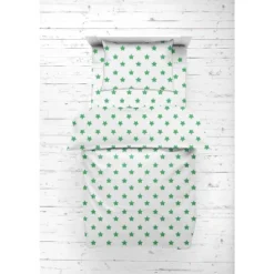 Bacati - Stars Green Muslin 4pc Toddler Bedding Set -Babyletto Store GUEST abc0e488 4ff1 45a5 b128 7b27fb7cc771