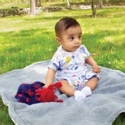 Hudson Baby Infant Boy Plush Blanket With Security Blanket, Crab, One Size -Babyletto Store GUEST aed63acd 0054 4460 b1b7 542b6cd4c4ff