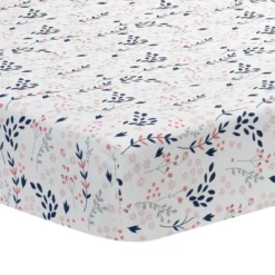 Lambs & Ivy Forever Friends 4-Piece Nursery Crib Baby Bedding Set - Blue, Pink -Babyletto Store GUEST aedbaafa bc48 48b0 8889 3ee2fba9b6f3