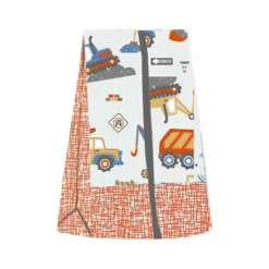 Bacati - Construction Yellow Orange Blue Gray 4 Pc Crib Bedding Set With Diaper Caddy -Babyletto Store GUEST af42c5cc 8393 4743 a411 08b98b42d573