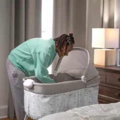 Ity By Ingenuity Snuggity Snug Soothing Vibrations Bassinet - Nimbu -Babyletto Store GUEST b28c0396 e168 4b04 a4eb 9a554577528c