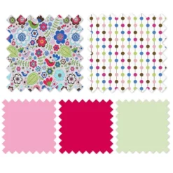 Bacati - Botanical Floral Birds Pink Multicolor 4 Pc Toddler Bedding Set -Babyletto Store GUEST b29246d1 cf2c 4a68 a4cb 1e5401baff7f