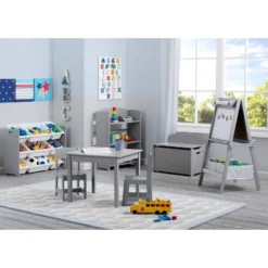 Delta Children MySize Kids' Wood Table And Chair Set 2 Chairs Included -Babyletto Store GUEST b3b5b143 ab90 4771 a121 135673c11638