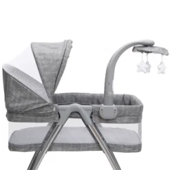 Simmons Kids' City Sleeper Bassinet - Gray Tweed -Babyletto Store GUEST b5af111e 69fb 45a5 9b13 fcd9f1054c32