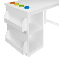 Kids' Art Activity Table With Storage White - RiverRidge Home -Babyletto Store GUEST b5decb36 2a31 440c b81d d11273454525