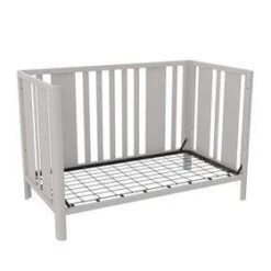 Room & Joy Emmett Curved Post 3-in-1 Crib - Sharkey Gray -Babyletto Store GUEST b77c6968 9f32 4313 a2c2 28cb183f672e