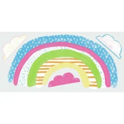 RoomMates Pattern Rainbow Peel And Stick Giant Wall Decal -Babyletto Store GUEST b8ecdbbb f39c 40db ae99 20b1a172cdcd