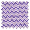 Bacati - MixNMatch Purple Zigzag Crib/Toddler Ruffles/skirt