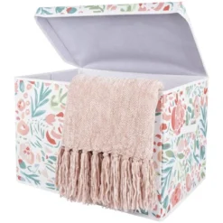 Sammy & Lou Printed Felt Toy Chest - Painterly Floral -Babyletto Store GUEST bbe45678 29d9 46a8 99d6 18afa0d311a8