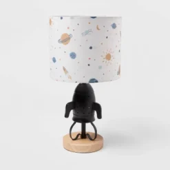 Spaceship Figural Kids' Table Lamp Black - Pillowfort™ -Babyletto Store GUEST c37d4d3d 655c 4fe9 b3e8 5cfa6e05c0ef