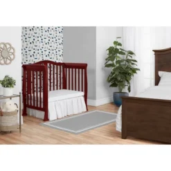 Dream On Me JPMA Certified Naples 4-in-1 Convertible Mini Crib -Babyletto Store GUEST ca843321 ee14 4e96 b8cb d947e6c9660f