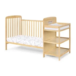 Suite Bebe Ramsey Crib And Changer Combo With Guard Rail/Stabilizer Bar - Natural -Babyletto Store GUEST cb772134 2609 45f3 b01e 8e161370bc6e