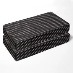 Bacati - Classic Damask Black/Grey/White 10 Pc Crib Bedding Set With 2 Crib Fitted Sheets -Babyletto Store GUEST d21bc4cc 2793 4f81 9ed5 88b020aee401