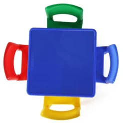 5pc 2 In 1 Square Plastic Activity Table And Chair Set - Humble Crew -Babyletto Store GUEST d365ed91 9323 4b71 aad0 ac505dc962ff