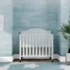 DaVinci Charlie Folding Portable 3-in-1 Mini Crib - White
