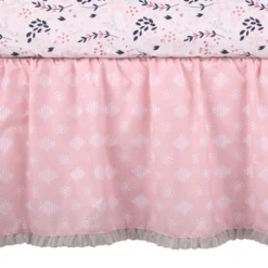 Lambs & Ivy Forever Friends 4-Piece Nursery Crib Baby Bedding Set - Blue, Pink -Babyletto Store GUEST db907212 4f1c 4ed3 8109 d6e701f0b143
