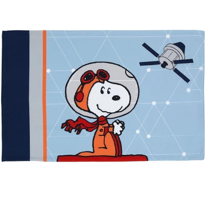 Bedtime Originals Astronaut Snoopy 5-Piece Navy/Blue Space Toddler Bedding Set 5 Bedtime Originals Astronaut Snoopy 5-Piece Navy/Blue Space Toddler Bedding Set - Image 5