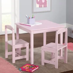 3pc Madeline Kids' Table And Chair Set - Buylateral -Babyletto Store GUEST e316b724 2895 4b42 bd97 a75858dea5a9